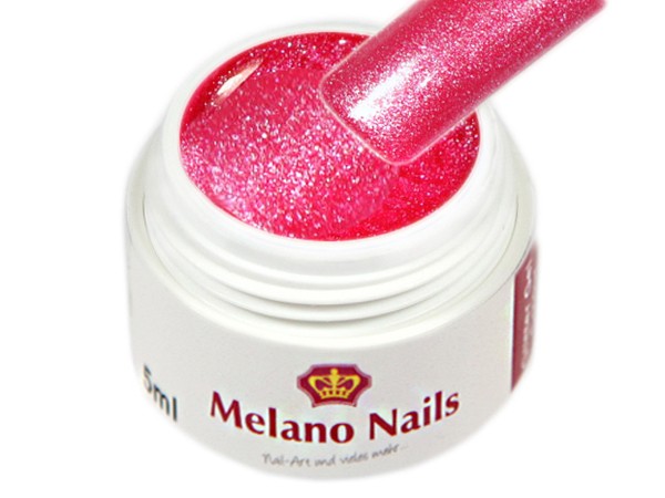 Glitter UV Gel Made in Germany 5ml Glitter Pearly Red