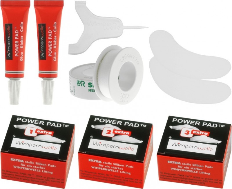 Wimpernwelle POWER PAD Set Ergänzungsset Kit Lifting 10350D