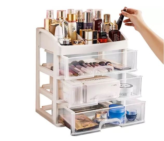 Kosmetik Make Up Organizer Kosmetikbox Nagellack Ständer Aufbewahrung 19357