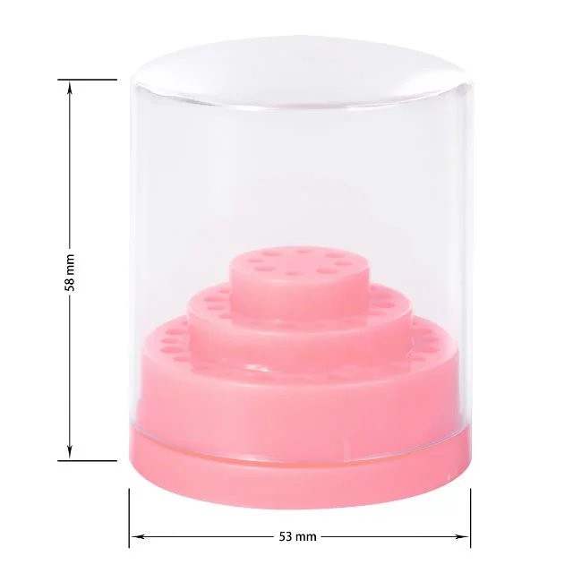 Bitsständer Fräser für 48 Aufsätze Aufbewahrung Ständer Rosa RNT-394