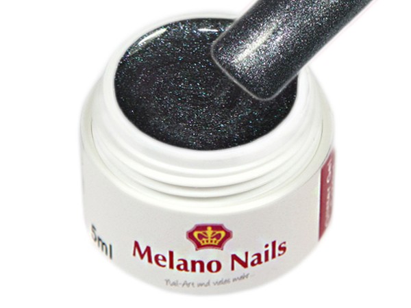 Glitter UV Gel Made in Germany 5ml Glitter Pearly Black