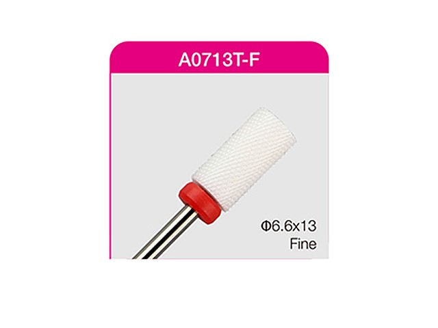 Nail Bits Keramik Bit Nagel Fräser 60 Zylinder Fein A0713T-F