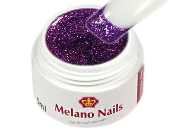 Glitter UV Gel Made in Germany 5ml Glitter Violett