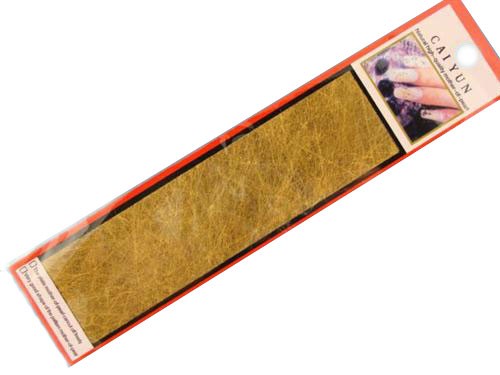 Nail Art Farbpapier NEUHEIT Color Paper in GOLD TR-1