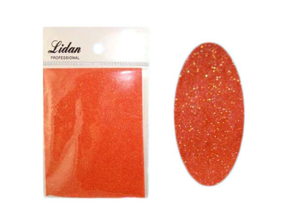 Nail Art Farbstoff NEUHEIT Glitter Stoff in ROT ST-2