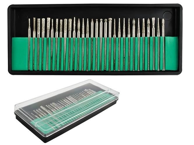 Nagel Fräser Aufsätze 30 Teilen Bits SET KA-120