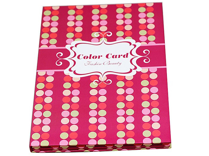 Präsentations Chart Buch Display Karte in Rot 96 Tips RNT-436