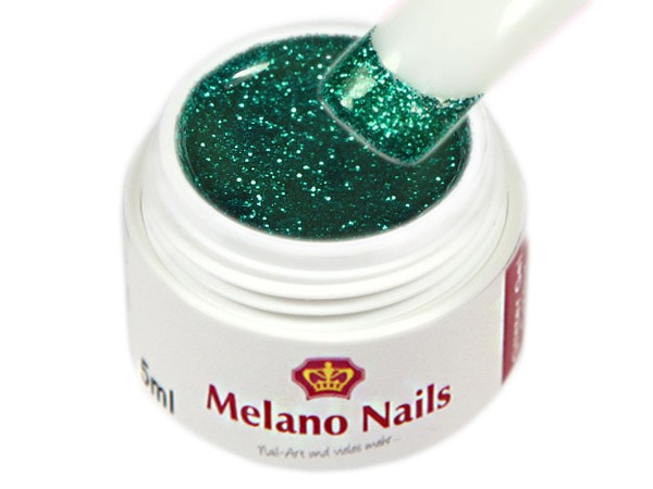 Glitter UV Gel Made in Germany 5ml Glitter Smaragd