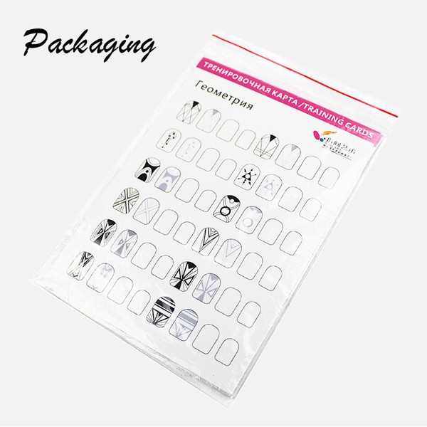 12 x Übungsbögen für Gelmalerei Bögen PracticeTraining Card RNT-609