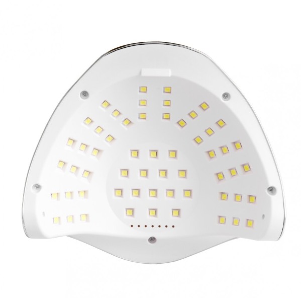 LED Nail Nägel Lampe UV Lichthärtungsgerät UV Glow F2 SP 220W silber
