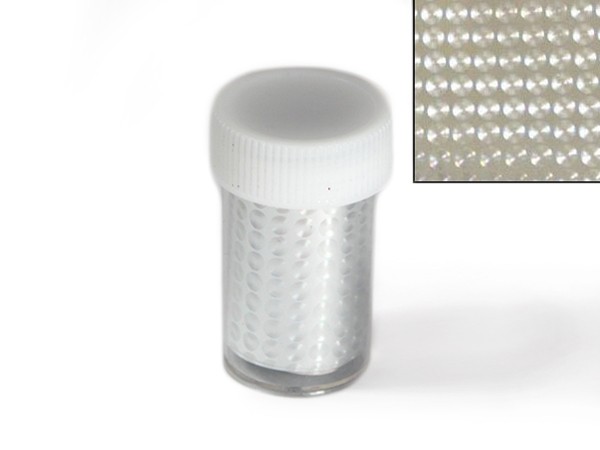 Magic Transfer Nailart Effekt Folie Silber Nr.11