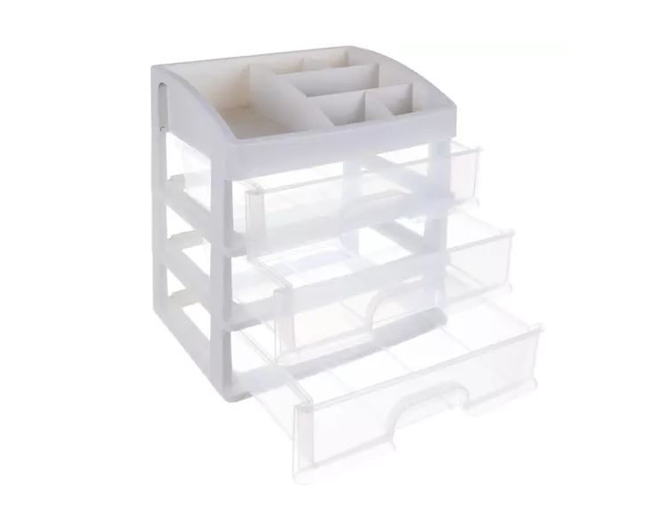 Kosmetik Make Up Organizer Kosmetikbox Nagellack Ständer Aufbewahrung 19357