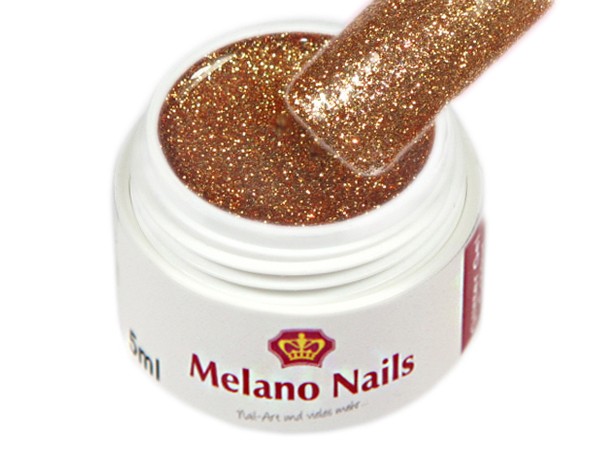 Glitter UV Gel Made in Germany 5ml Glitter Light Copper