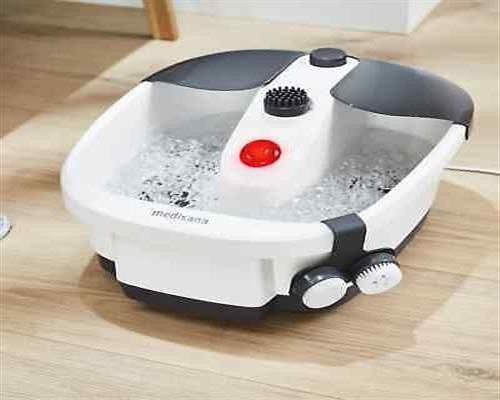 Fußsprudelbad Medisana Fußbad Fußmassage Fußbadewanne Rotlichtfeld FS 90L