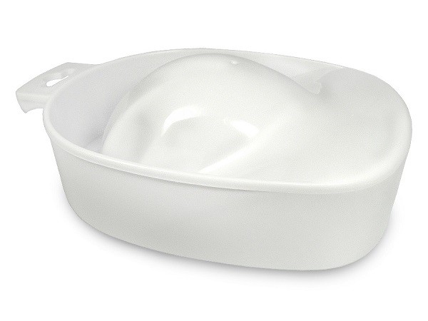 Manicure Schale Nagelbad Maniküre Bowl Farbe: WEISS MB-1