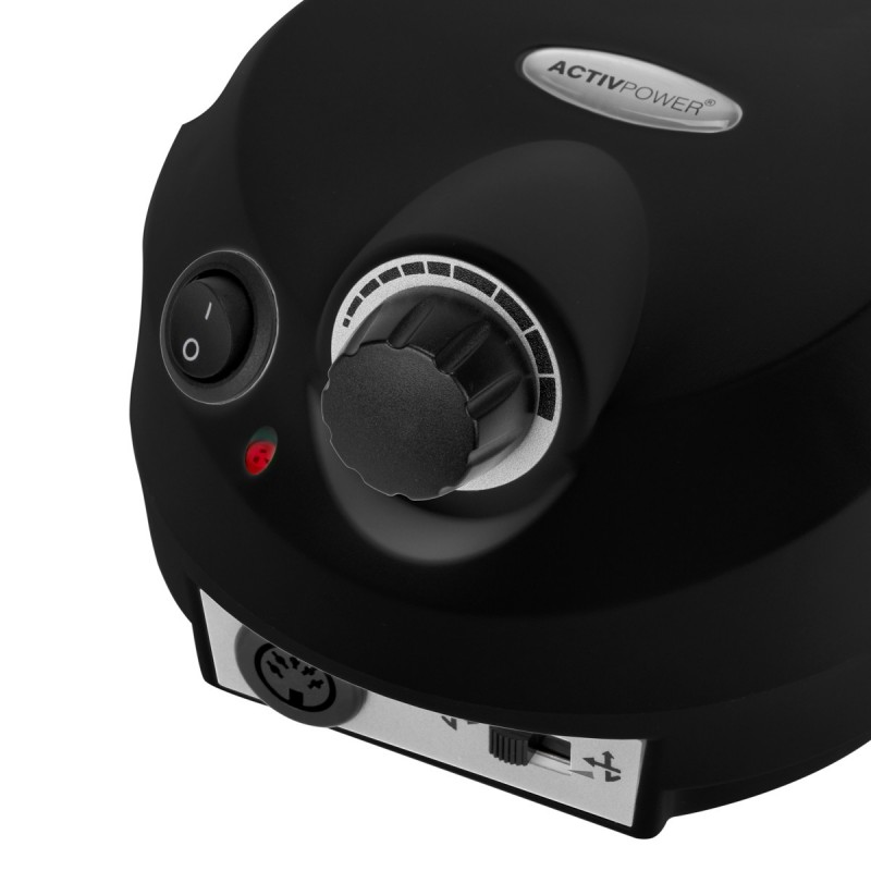 Fräser Maniküre Nail Drill Schleifer Gerät mit Bits Zubehör J202 schwarz 65W